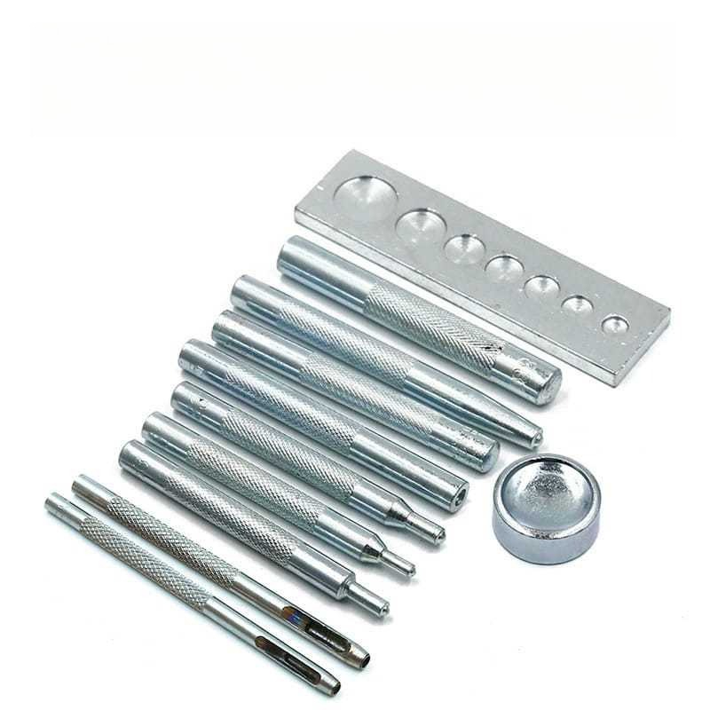 11Pcs Snap Rivet Fastener Butt - đánh giá và giá Rivet Setter Tool