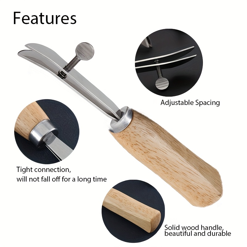 1pc Adjustable Width Leather E - đánh giá và giá Leatherwork Machine