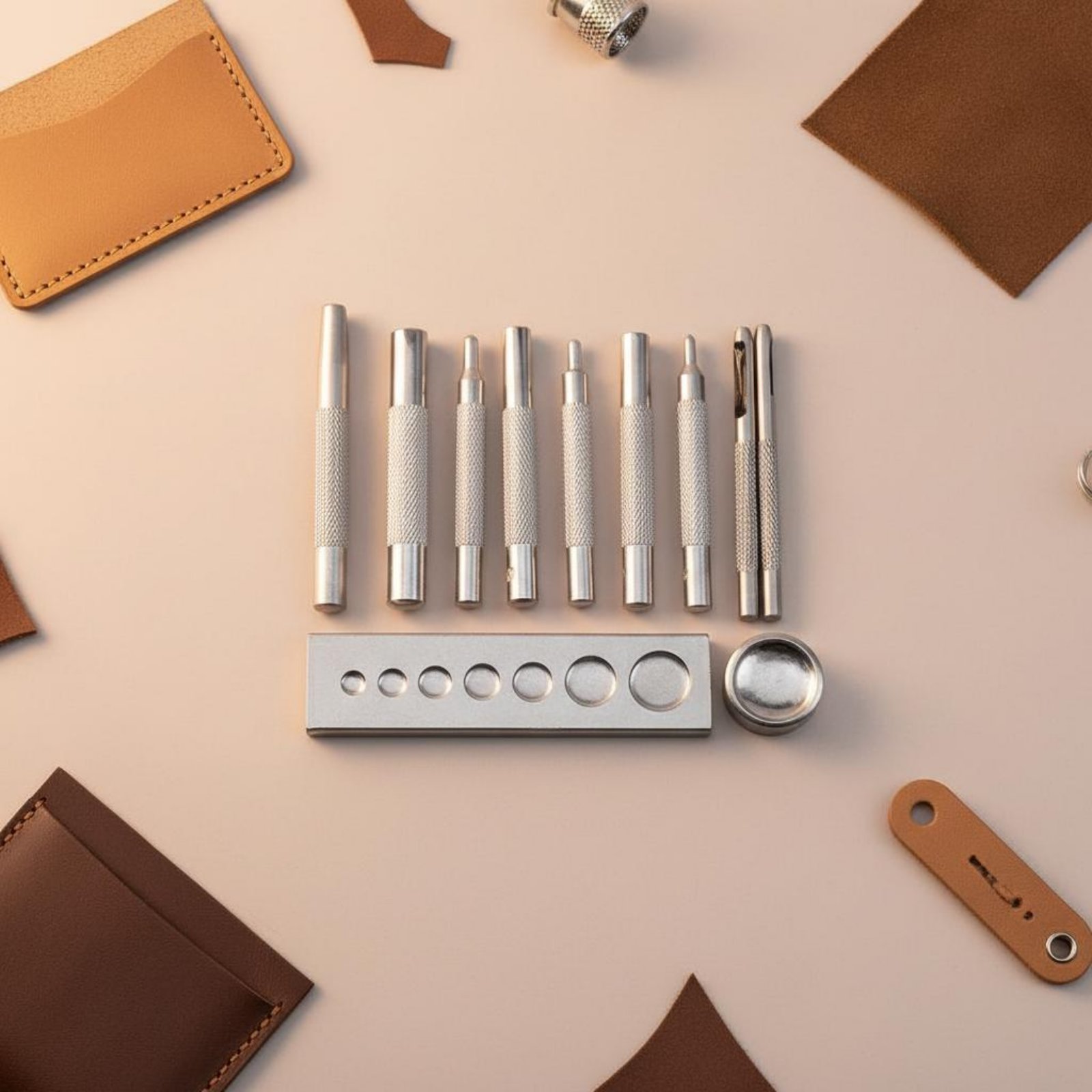 11 Pieces Snap Fastener Tool S - đánh giá và giá Rivet Setter Tool